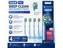 Oral-B Pro Deep Clean Replacement Brush Heads, 4 Count, Compatible with All Rotating Oral-B Electric Toothbrushes Except iO Series Oral-B Pro Deep Clean Replacement Brush Heads, 4 Count, Compatible with All Rotating Oral-B Electric Toothbrushes Except iO Series