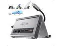 MacBook Pro Docking Station Dual Monitor 4K@60Hz for MacBook Pro/Air M3 Pro/M4/M5, USB C Docking Station Stand Laptop Dock with 2 HDMI, PD, Ethernet, USB A/C 10Gbps, Audio, SD/TF, USB 2.0