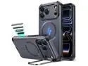 iPhone 17 Pro Case Flex Stand, for MagSafe, Rugged, Grey | Camera Control, 7X Military-Grade Drop Protection, Magnetic Phone Case, Shock-Absorbing Rugged Cover, Dustproof Port Cover iPhone 17 Pro Case Flex Stand, for MagSafe, Rugged, Grey | Camera Control, 7X Military-Grade Drop Protection, Magnetic Phone Case, Shock-Absorbing Rugged Cover, Dustproof Port Cover