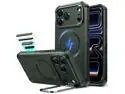 iPhone 17 Pro Case Flex Stand, for MagSafe, Rugged, Green | Camera Control, 7X Military-Grade Drop Protection, Magnetic Phone Case, Shock-Absorbing Rugged Cover, Dustproof Port Cover iPhone 17 Pro Case Flex Stand, for MagSafe, Rugged, Green | Camera Control, 7X Military-Grade Drop Protection, Magnetic Phone Case, Shock-Absorbing Rugged Cover, Dustproof Port Cover