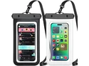 Waterproof Phone Pouch,2 Pack Black White Phone Waterproof Case,Cell Phone Dry Bag,Protection Level: IP68,Beach Cruise for Apple iPhone,Samsung,and More,Lanyard Included,(Fits Up to 8.3),Black,White Waterproof Phone Pouch,2 Pack Black White Phone Waterproof Case,Cell Phone Dry Bag,Protection Level: IP68,Beach Cruise for Apple iPhone,Samsung,and More,Lanyard Included,(Fits Up to 8.3),Black,White
