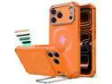 iPhone 17 Pro Case Flex Stand, for MagSafe, Rugged, Orange | Camera Control, 7X Military-Grade Drop Protection, Magnetic Phone Case, Shock-Absorbing Rugged Cover, Dustproof Port Cover iPhone 17 Pro Case Flex Stand, for MagSafe, Rugged, Orange | Camera Control, 7X Military-Grade Drop Protection, Magnetic Phone Case, Shock-Absorbing Rugged Cover, Dustproof Port Cover