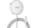 Core Tech Magnetic Wireless Charger 1-Pack, Up to 25W Charging Pad with 1.2m USB-C Cable, for Compatible iPhone 12-17 and AirPods Cases, White Core Tech Magnetic Wireless Charger 1-Pack, Up to 25W Charging Pad with 1.2m USB-C Cable, for Compatible iPhone 12-17 and AirPods Cases, White