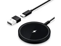 Core Tech Magnetic Wireless Charger 1-Pack, 3.96ft USB-C Cable with USB-A Adapter, Charging Pad for Compatible iPhone 12-17 and AirPods Cases, Black Core Tech Magnetic Wireless Charger 1-Pack, 3.96ft USB-C Cable with USB-A Adapter, Charging Pad for Compatible iPhone 12-17 and AirPods Cases, Black