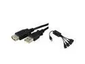 4-Port Octopus USB 2.0 Hub + Extension Cable