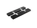 Global Bargains 2 x Aluminum Heatsink Shim Spreader Cooler Cooling for DDR RAM Memory