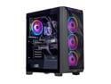 Velztorm Pilum Gaming Desktop PC (AMD Ryzen 7 5700X, GeForce RTX 5060, 32GB DDR4, 1TB PCIe SSD + 2TB HDD, 120mm AIO, 750W PSU, RJ-45, 1 Display Port, HDMI, Win 11 Home)