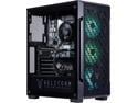 Velztorm Fultix Custom Built Gaming Desktop PC (AMD Ryzen 5-5500, GeForce RTX 5060, 32GB DDR4, 1TB PCIe SSD + 1TB HDD, 750W PSU, WiFi 4, Bluetooth 4.2, RJ-45, HDMI, Win 11 Home)