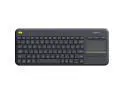 Logitech K400 Plus Wireless Touch Keyboard with Touchpad for PC connected TVs (Frustration Free Packaging)