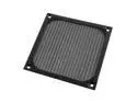 Square Black Aluminum Dustproof Mesh Filter for 120mm PC Cooler Fan