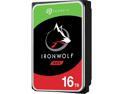 Seagate ST16000VN001 IronWolf ST16000VN001 16 TB Hard Drive - 3.5" Internal - SATA (SATA/600) - Conventional Magnetic Recording (CMR) Method