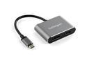 StarTech CDP2DPHD USB-C to HDMI 2.0 or DisplayPort 1.2 Multiport Video Adapter