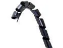 NETCNA 10 meter Cable Wrap / Spiral Wrap, Black, Diameter: 20mm - 130mm