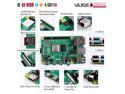 Vilros Raspberry PI 4 Model B Complete Desktop Kit with Mini Gaming Style Keyboard/T-pad