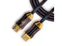 SatelliteSale Digital Ultra High-Speed HDMI 2.1 Cable 4K/120Hz 8K/60Hz 48Gbps Universal Wire Black Cotton Cord 6 feet