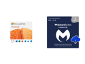 Microsoft 365 Personal 12-Month Subscription [Digital] + 1-Yr Malwarebytes Premium (1 User)