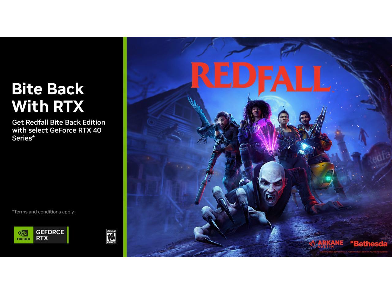 NVIDIA Gift - GeForce RTX 40 Series Redfall Bite Back Edition - Newegg.com