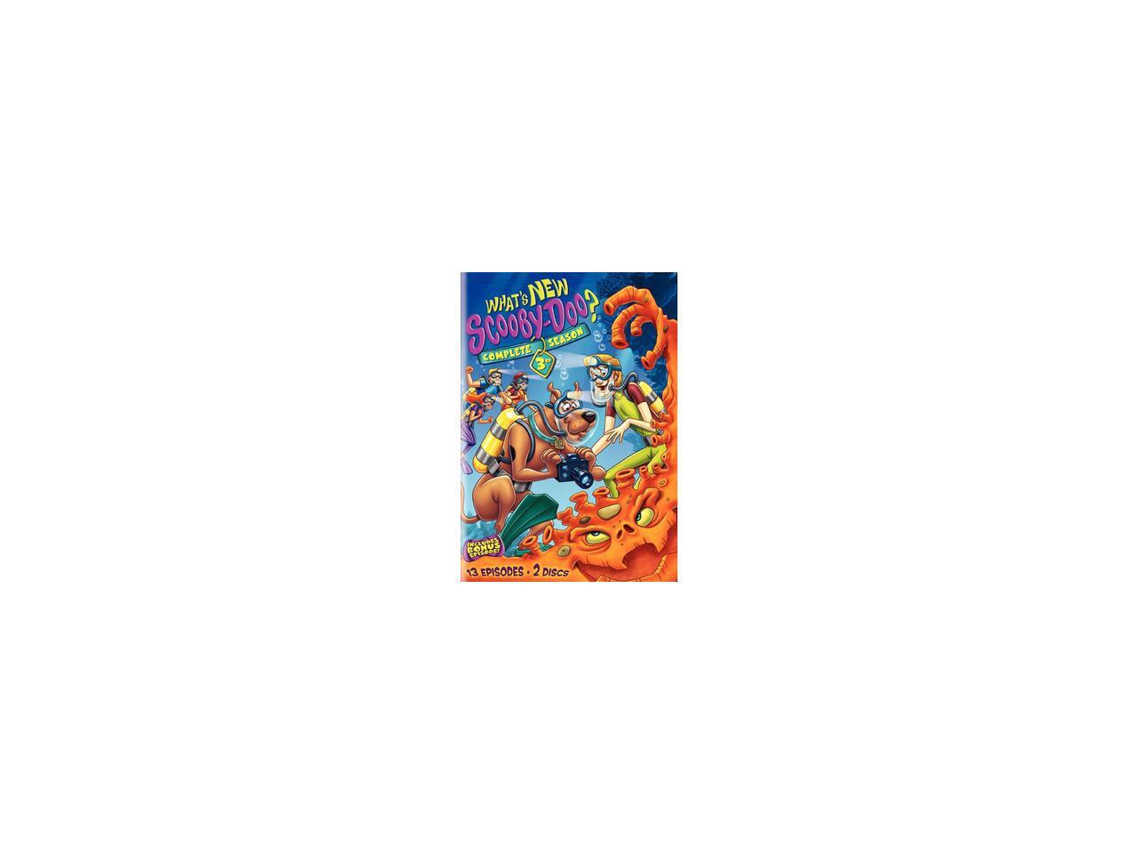 STUDIO DISTRIBUTION SERVI WHATS NEW SCOOBY-DOO-COMPLETE 3RD SEASON (DVD ...