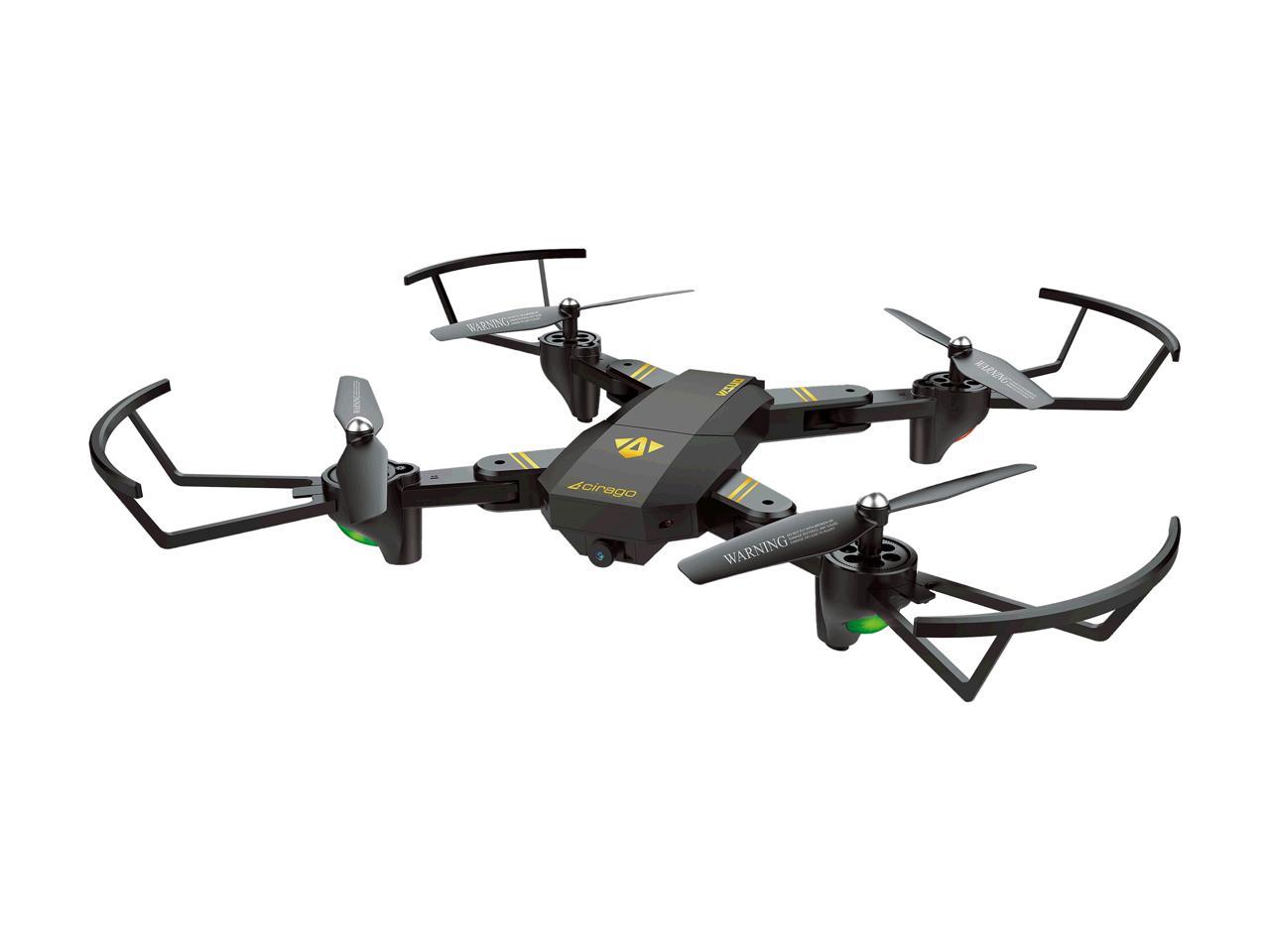 Cirago 2.4 GHz 6-Axis Gyro Remote Control Foldable Wi-fi Drone