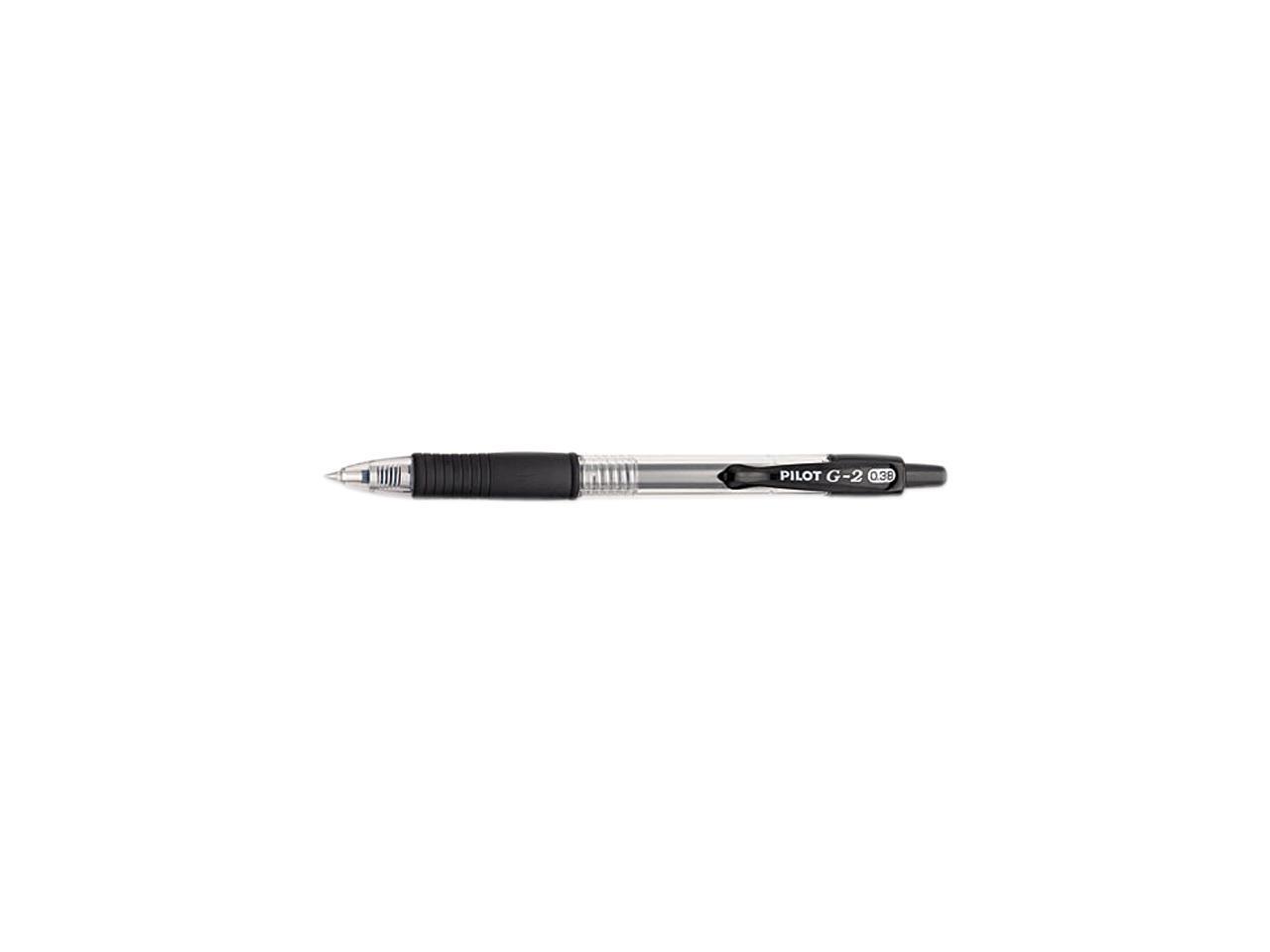 Pilot G2 Premium Retractable Gel Ink Pen Black Ink Ultra Fine Dozen