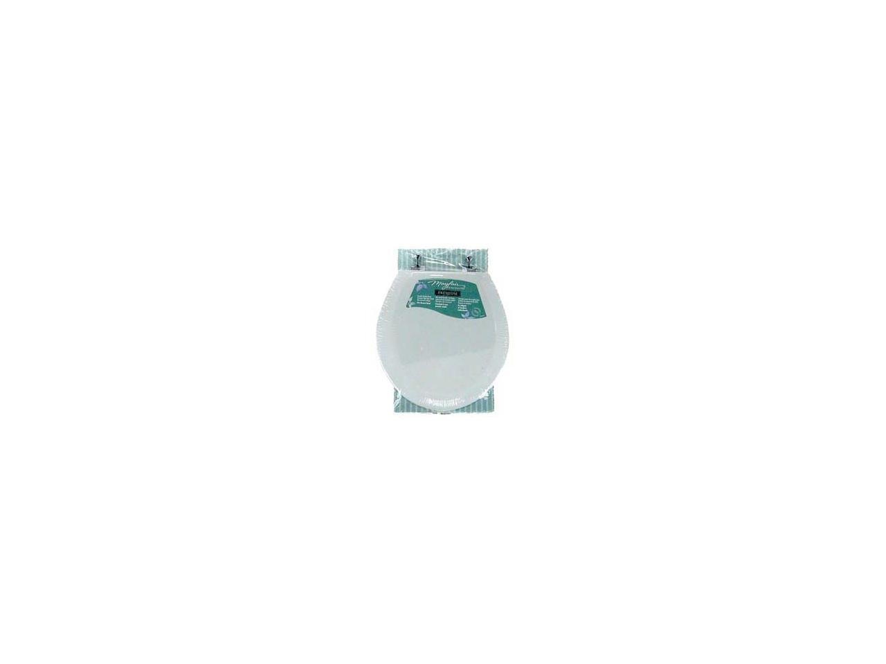 Mayfair 44CP000 White Enamel Toilet Seat