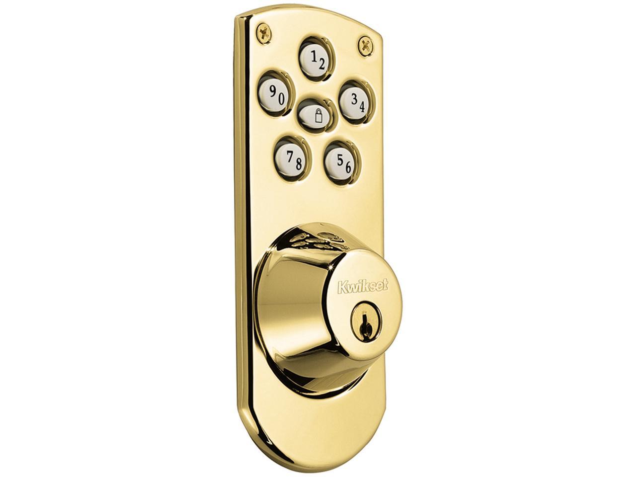 Kwikset 907 L03 SMT CP Powerbolt Electronic Single Cylinder Deadbolt