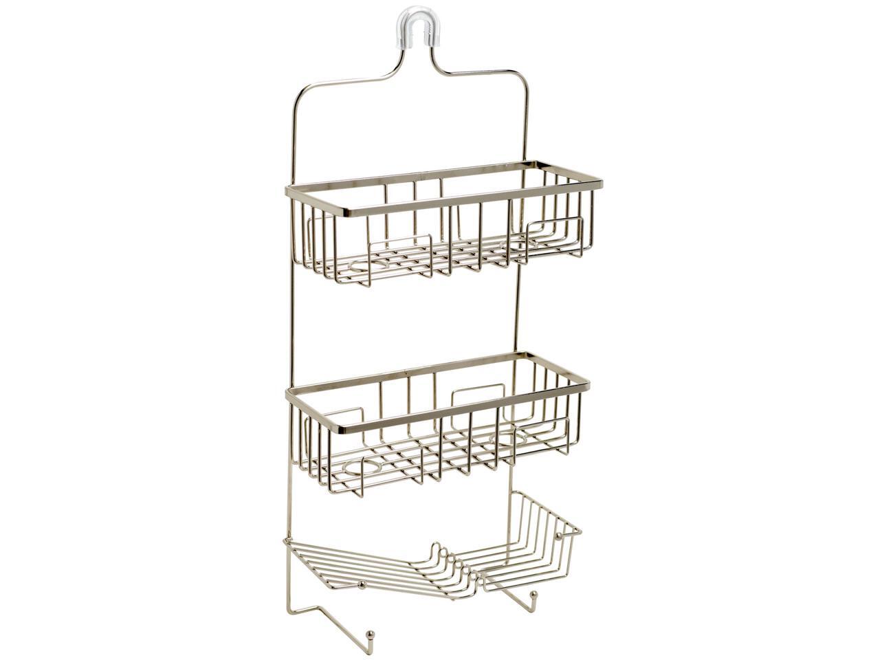 Zenith 7780BN Brushed Nickel Shower Caddy