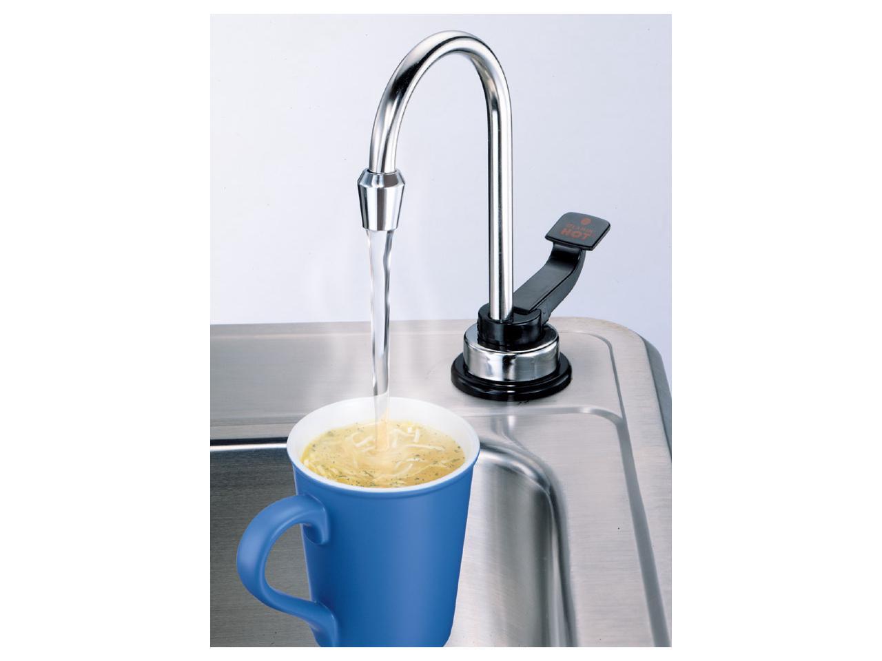 InSinkErator HOT1 Steamin' Hot Dispenser System Chrome