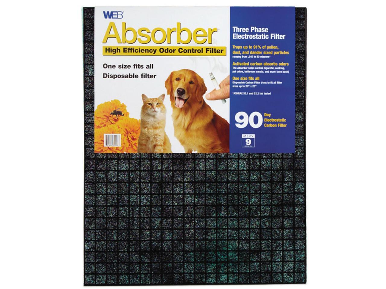  Products WABSORB Absorber® High Efficiency Odor Control Filter