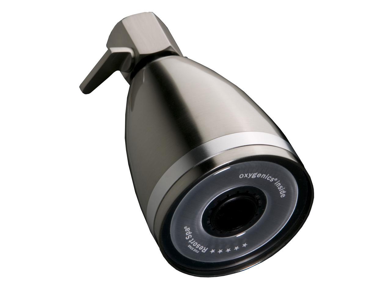Oxygenics 42123 Five Star Resort Spa Adjustable Showerhead Brushed Nickel