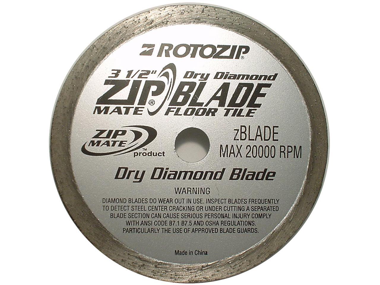 Rotozip RZDIA1 Zip Mate Diamond Cutting Blade