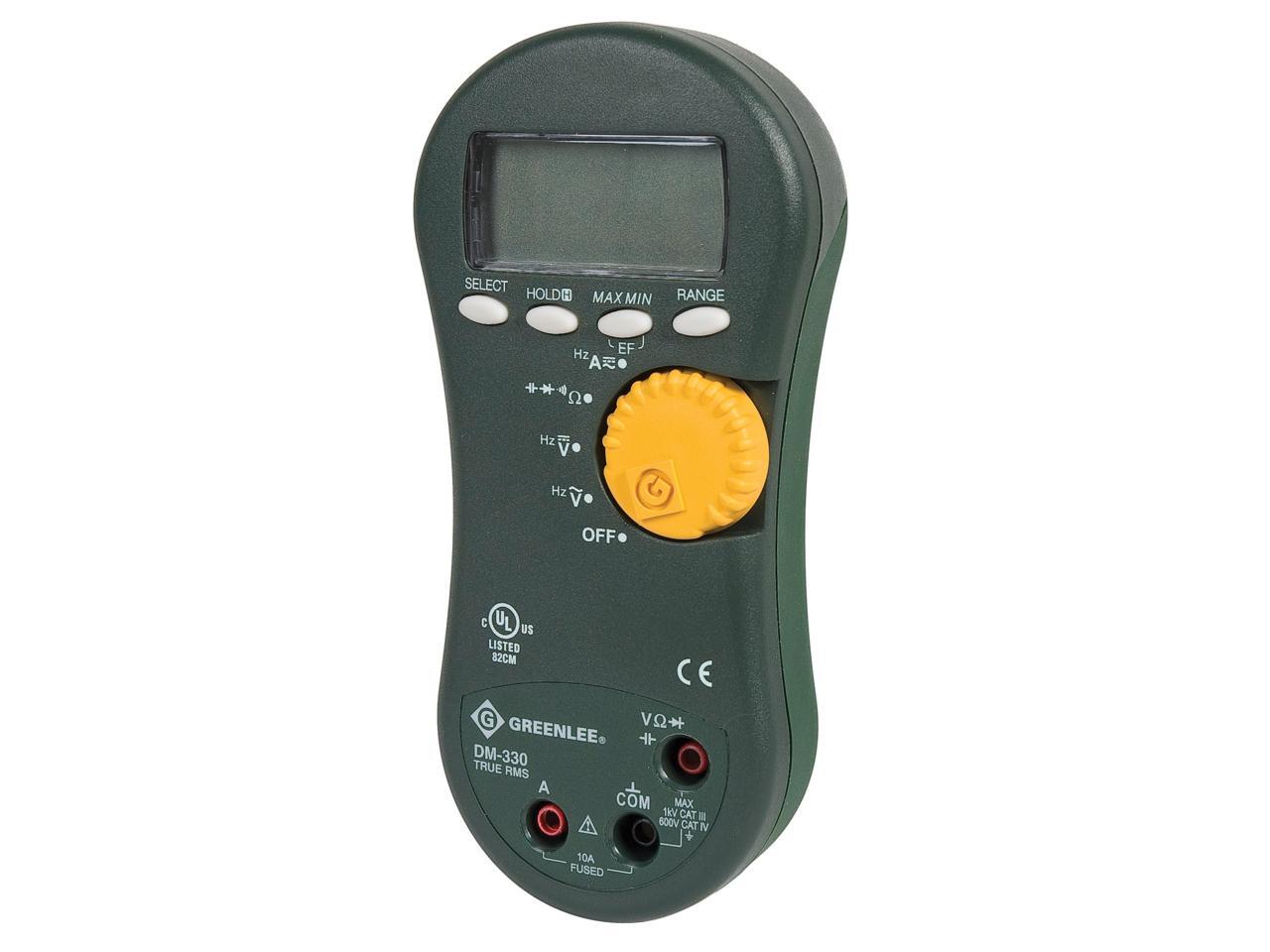 Greenlee Textron DM330 True RMS Digital Multimeter