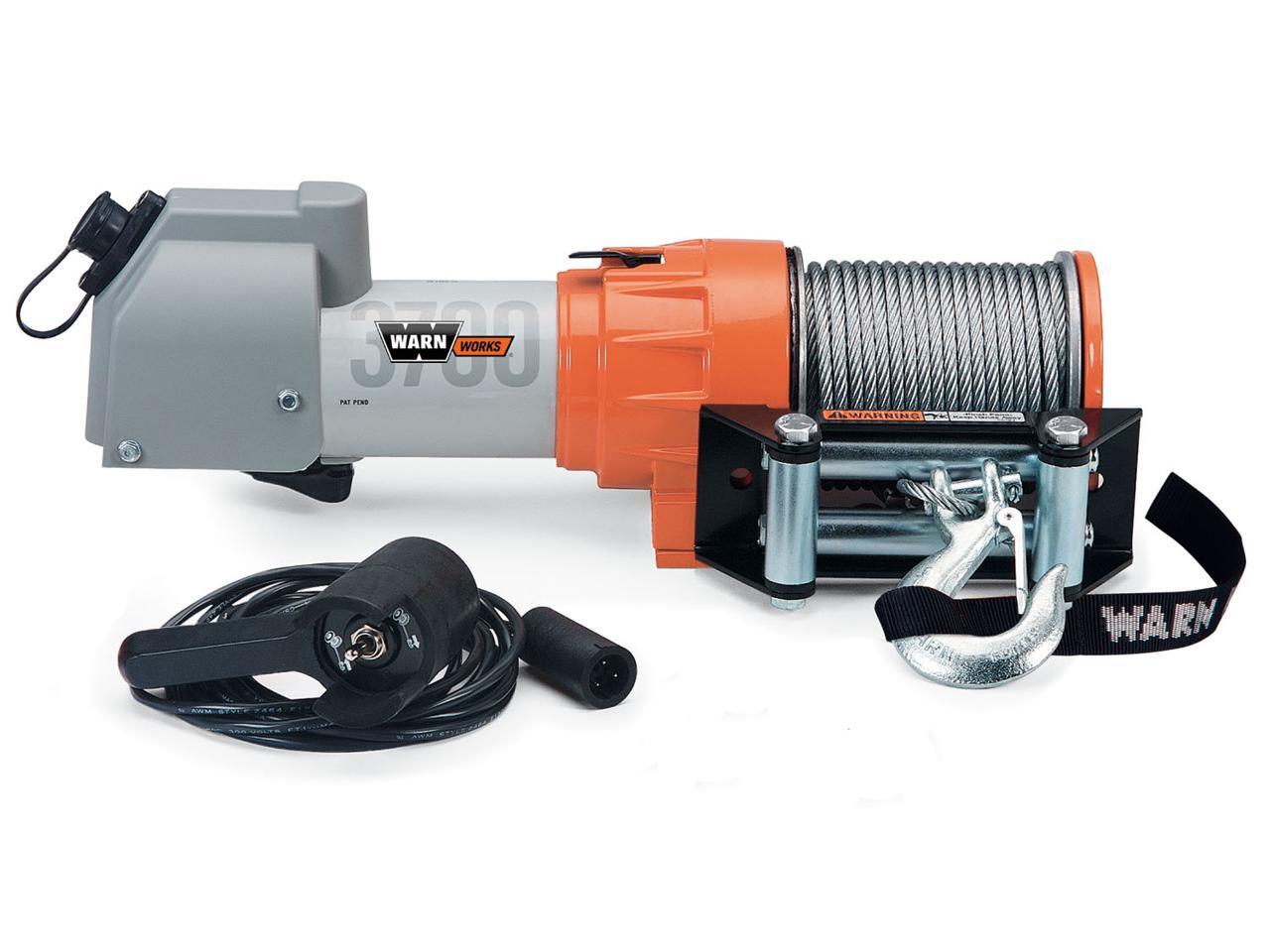 Warn Works 603700 3,700 Lb DC Winch