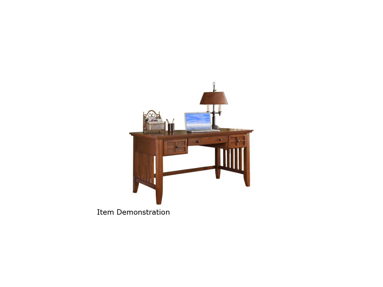 Home Styles 518015 Arts & Crafts Cottage Oak Executive Desk