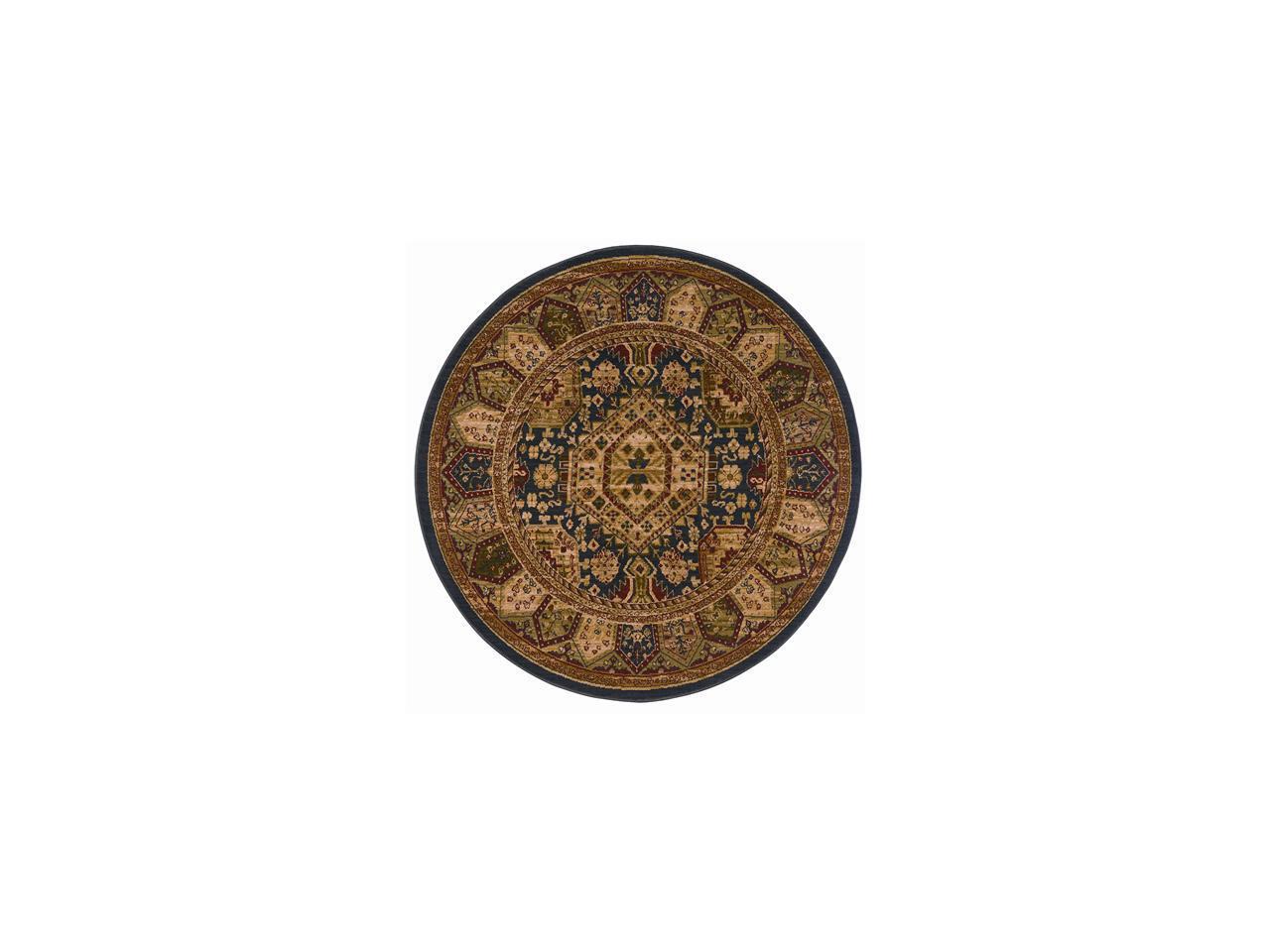 Shaw Living Antiquities Persia Area Rug Ebony 7'4" Round 3X67469500