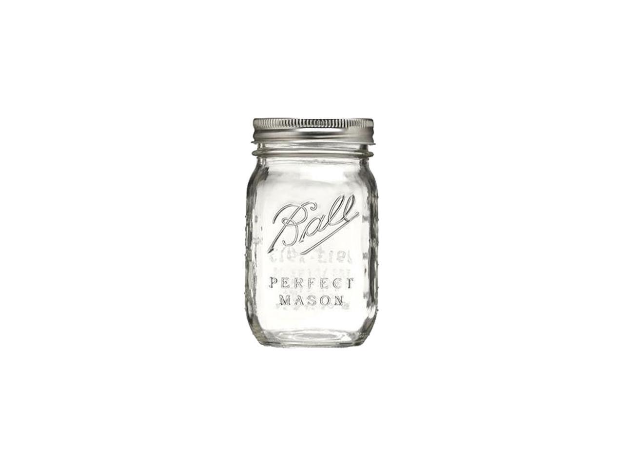 Newell Brands Canning Jars, 32 oz, Clear