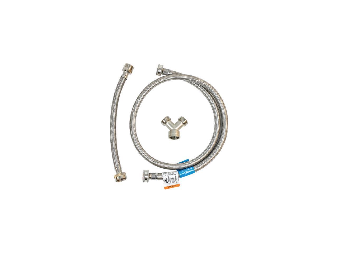 Certified Appliance Accessories STMKIT3 Braided Stainless Steel Steam