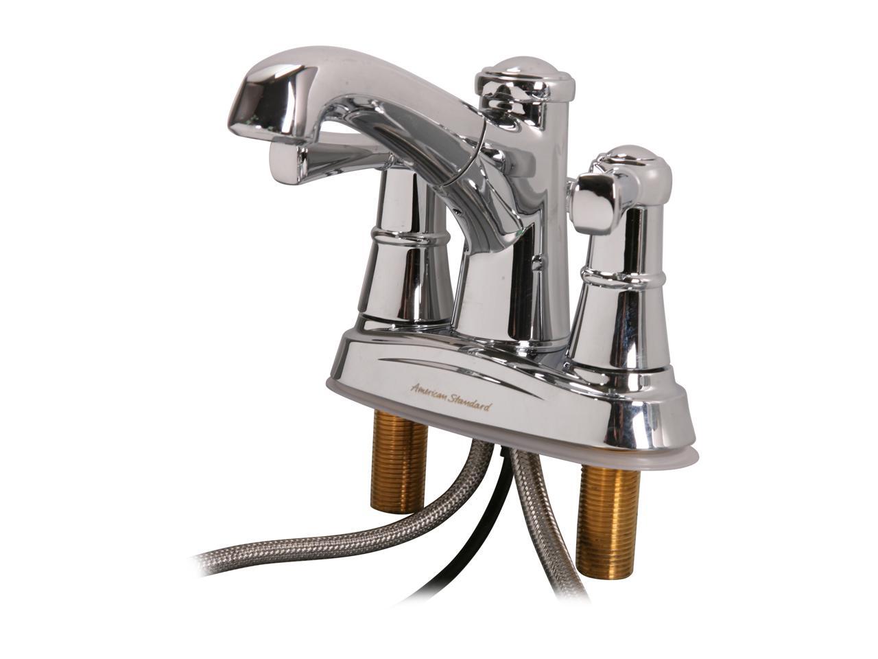 American Standard 7084F Outreach 4" Dual Control Pullout Bath Faucet w