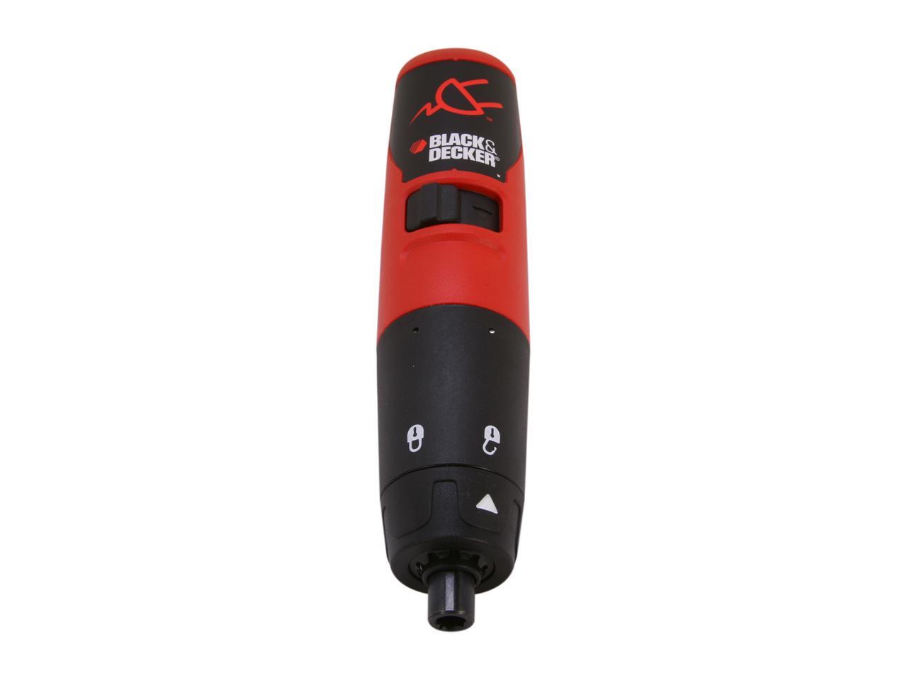 Black & Decker 2.4V DirectPlug Rechargeable Screwdriver