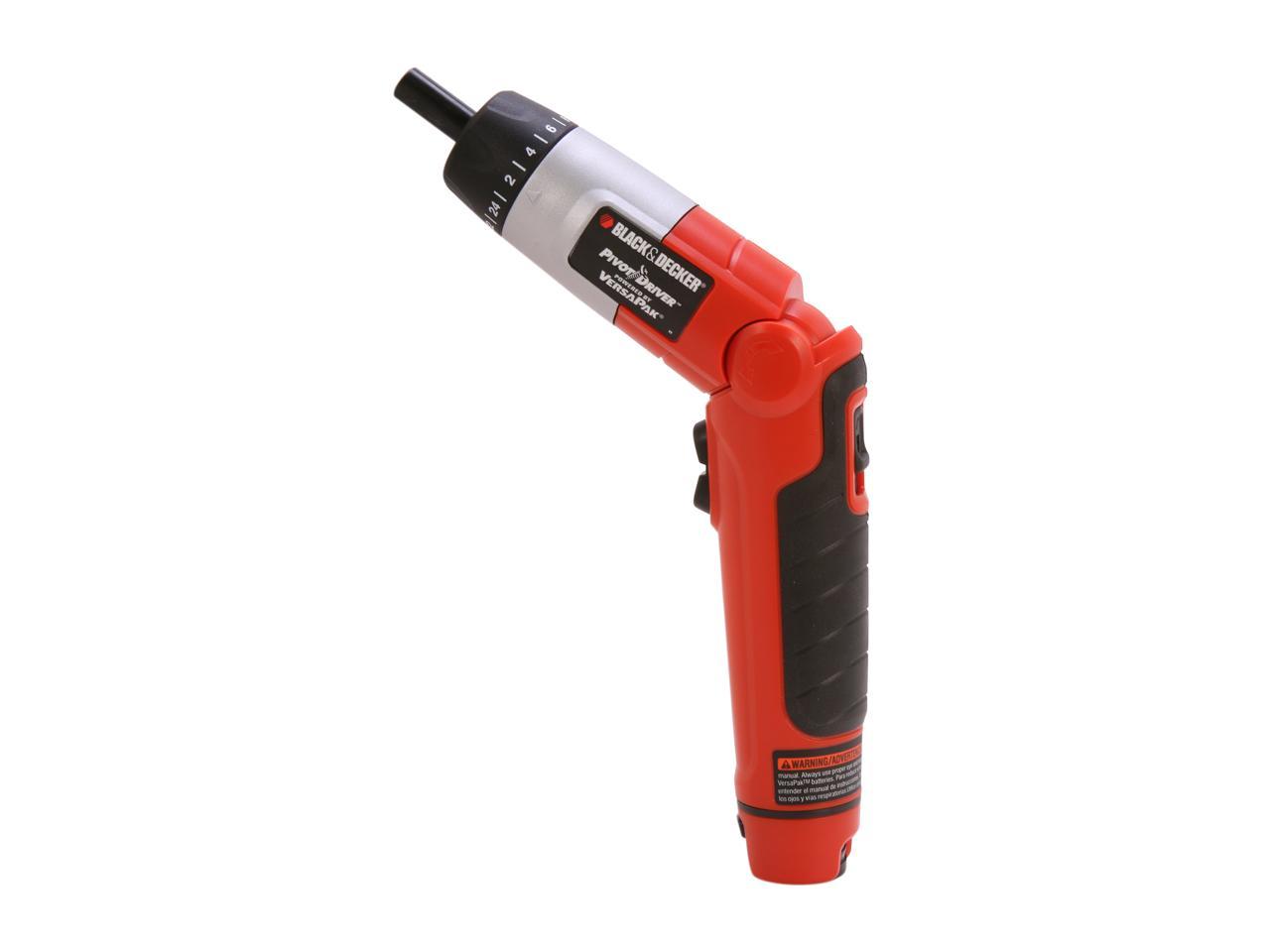 Black & Decker VP810 Versapak 3.6V Rechargeable Screwdriver