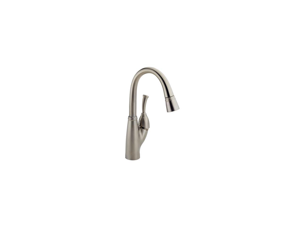 DELTA 999SSDST Allora Single Handle PullDown Bar/Prep Faucet