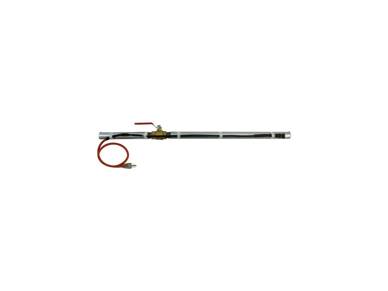 KING ELECTRICAL MFG CO 120 Volt 3 Foot Pipe Trace Cable with Stat and