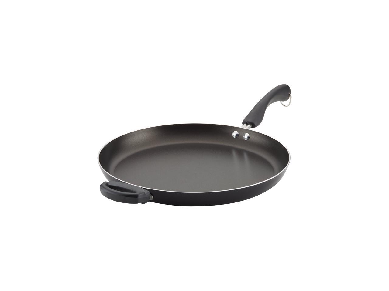 Farberware Aluminum Nonstick Skillet with Helper Handle, 14Inch, Black
