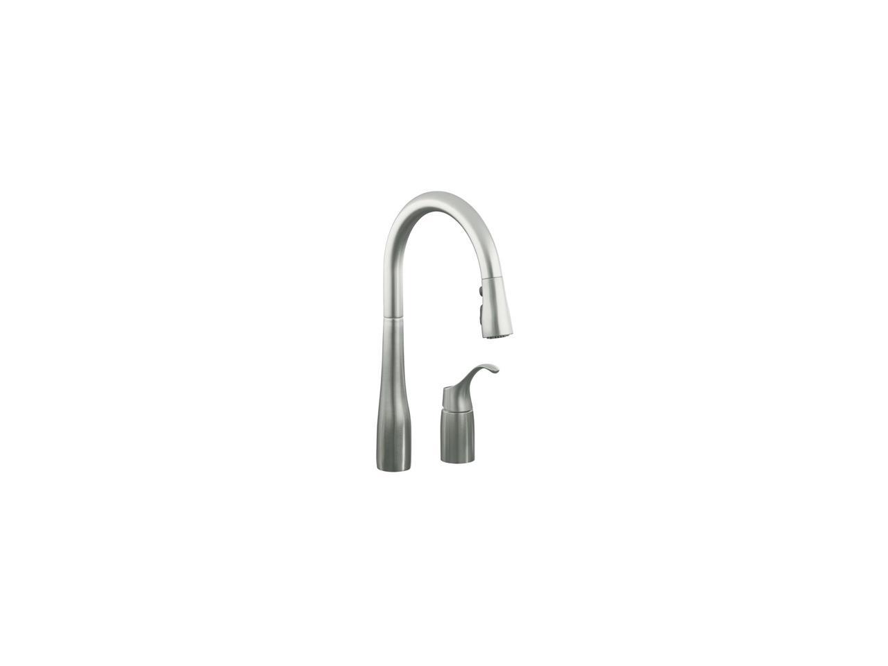 kohler k 647 vs simplice kitchen sink faucet
