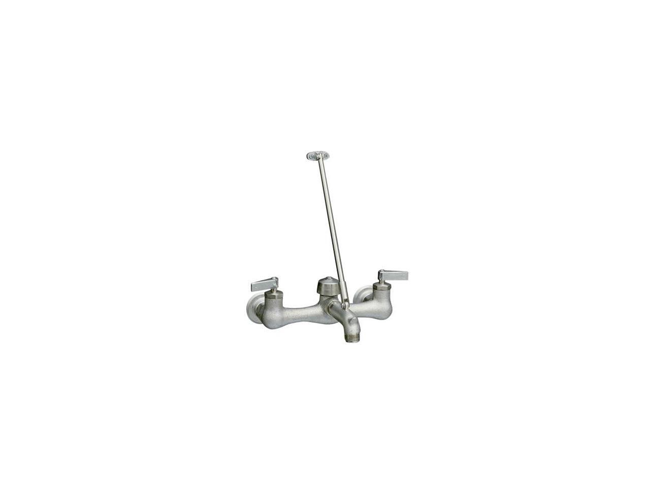 KOHLER K8907RP Kinlock Service Sink Faucet with Lever Handles