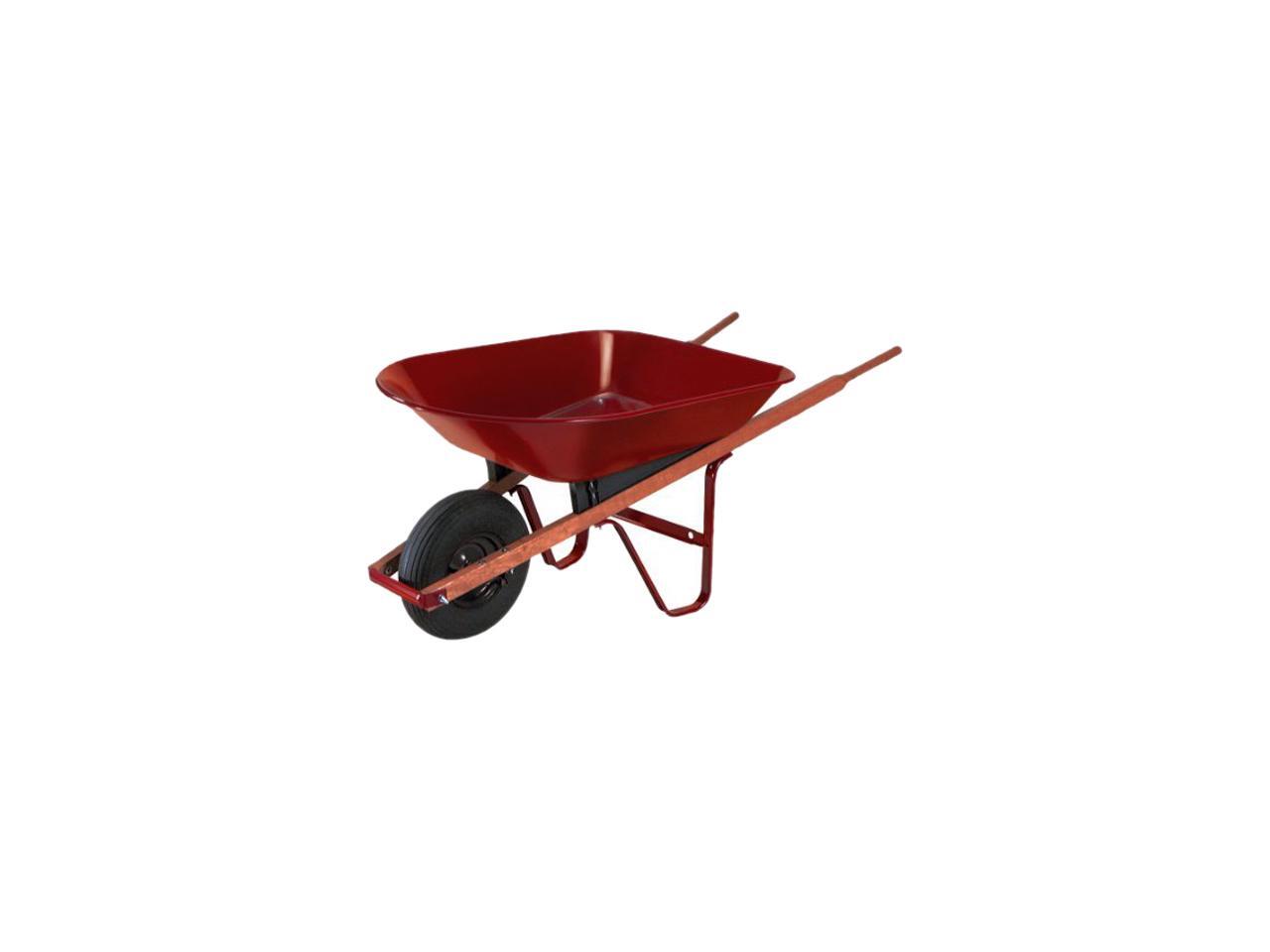 true temper 4 cu ft poly wheelbarrow