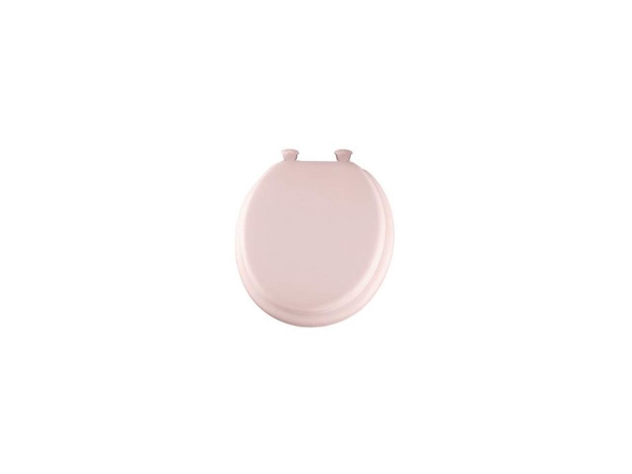Bemis 13EC 023 Soft Round Closed Front Toilet Seat Pink