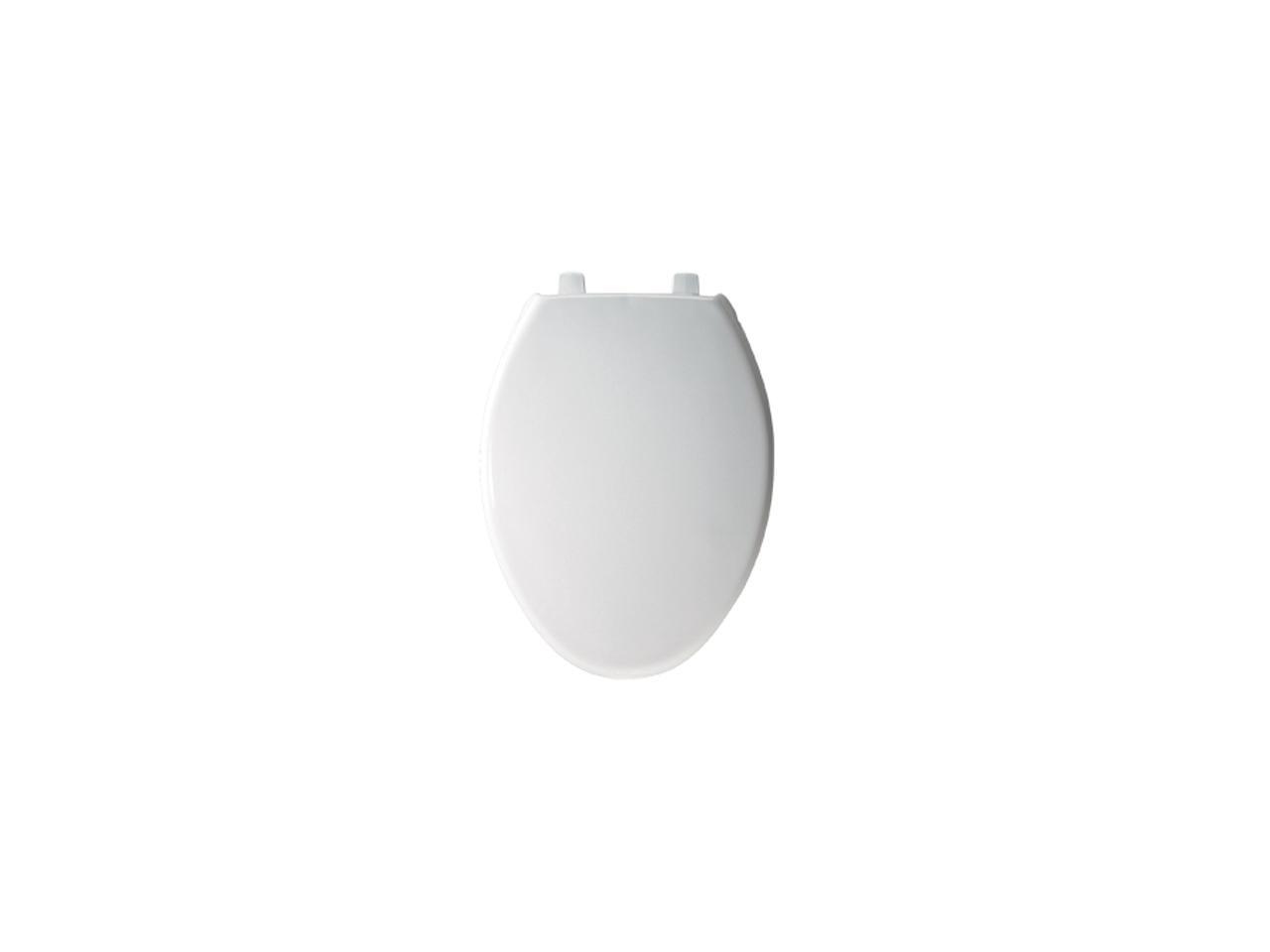 Bemis 7800TDG 000 Elongated Closed Front Toilet Seat, White