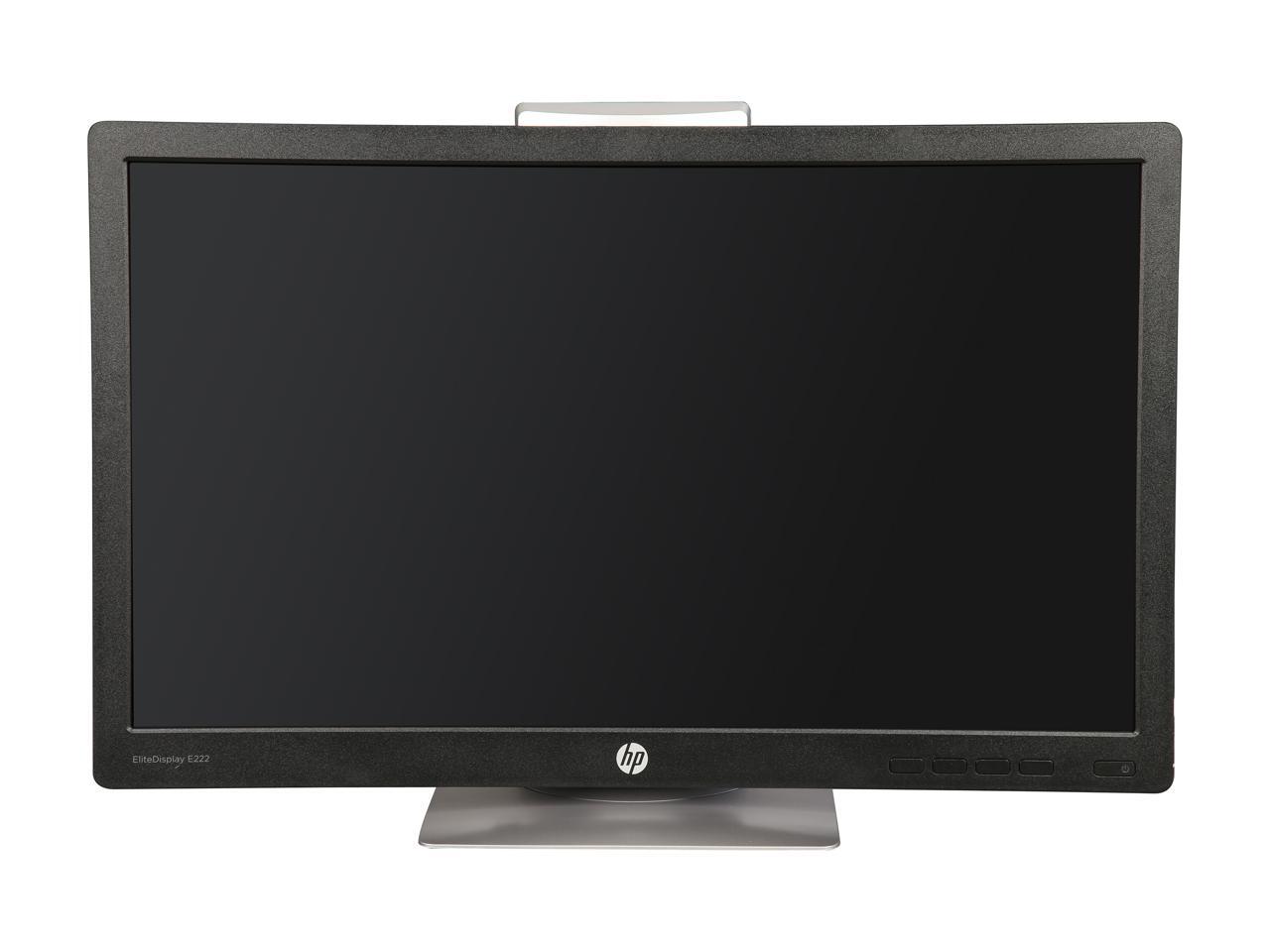 HP E222 21.5" Black Professional Full HD Monitor 1920 x 1080 169 60 Hz