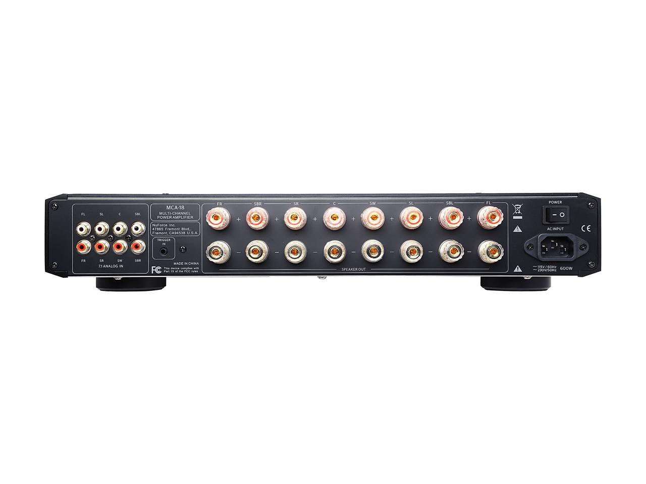 NuForce MCA-18 High-End multi-channel amplifier NuForce MCA-18 High-End multi-channel amplifier